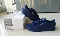 puma suede platform rihanna ii ocean blue,achat puma trainer pas cher